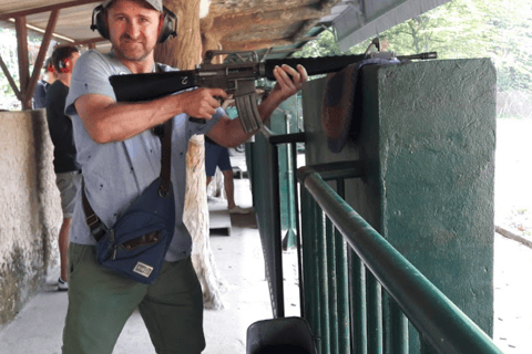 Vanuit Ho Chi Minh stad halve dag Cu Chi tunnelsHo Chi Minh halve dag Cu Chi tunnels