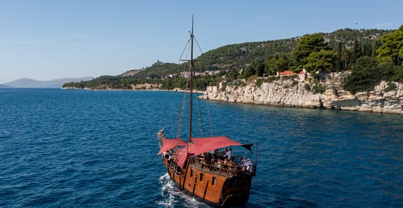 Split: Fahrt auf dem einzigartigen Piratenschiff „Santa Maria“ von Columbo