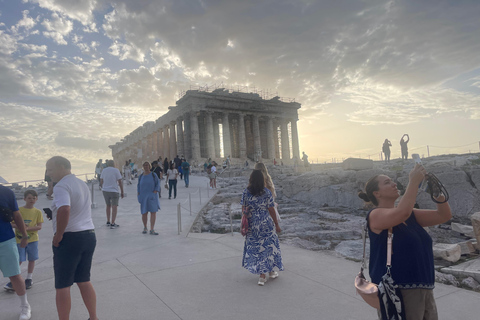 Aten: Akropolis, Parthenon Guidad tur med valfria biljetterDelad gruppresa med Skip-the-Line inträdesbiljetter