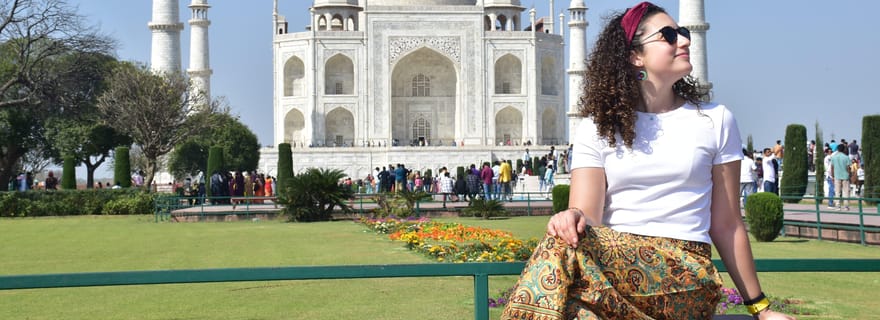 Agra : visite privative du Taj Mahal et du fort d'Agra avec accès prioritaire