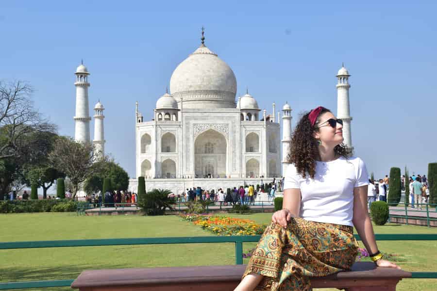 Agra: Private Tour zum Taj Mahal & Roten Fort ohne Anstehen. Foto: GetYourGuide