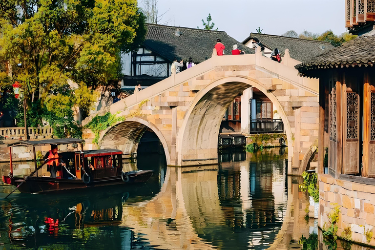 Shanghai: Wuzhen West Scenic Area & Wucun Day Trip