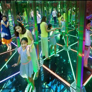 Aéroport Jewel Changi : billet Mirror Maze et Canopy Park