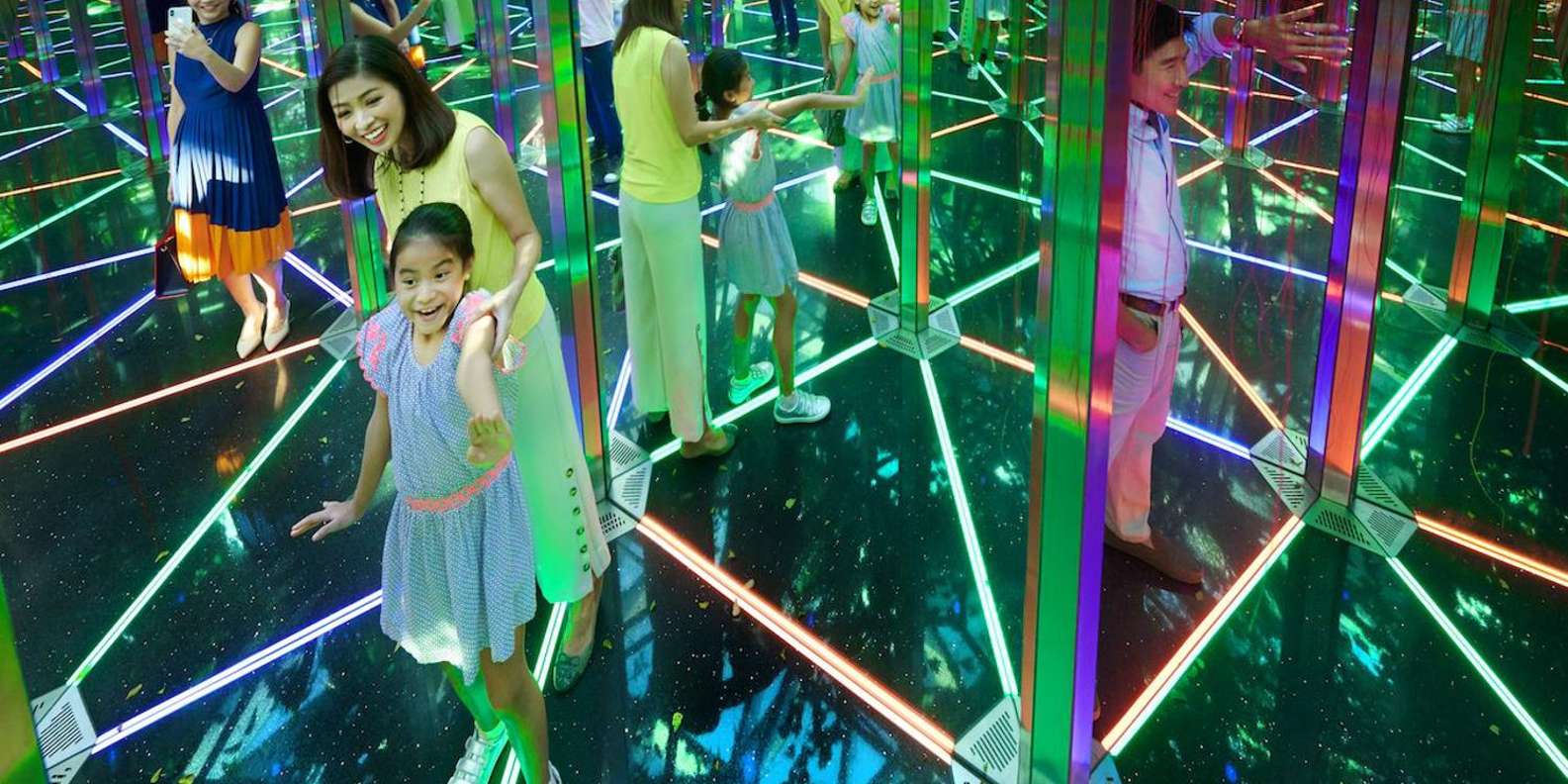 Jewel Changi Airport: Mirror Maze and Canopy Park Ticket