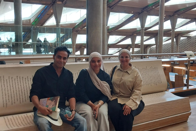 Visite guidée à pied de la bibliothèque d&#039;Alexandrie