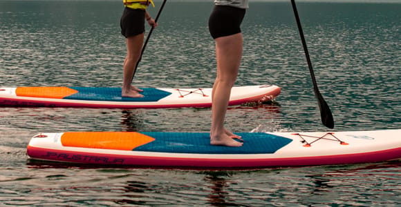 Guided Morning SUP Tour on Lake Garda