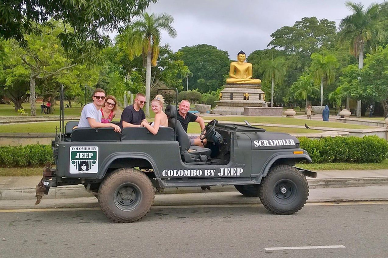 Colombo: City & Attidiya Bird Sanctuary Tour by WWII Jeep With pickup from Colombo Hotel
