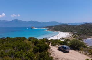 Saint-Florent mit dem Geländewagen: Saleccia und Lotu / Wanderung auf dem Sentier des Douaniers