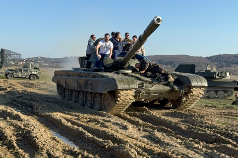 Budapest: T-72 Tank Driving & BTR Military Off-Road Ride