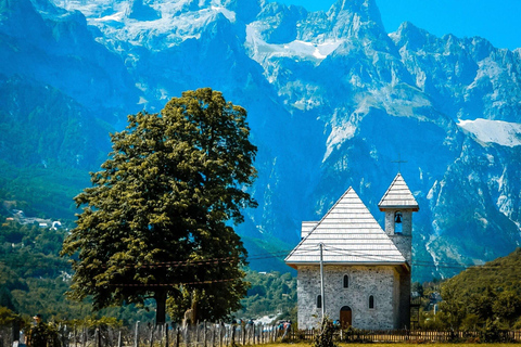 From Tirana: 2-Day Komani Lake, Shala River & Theth Tour