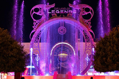 From Alanya: Land of Legends Night Show with Hotel Transfers