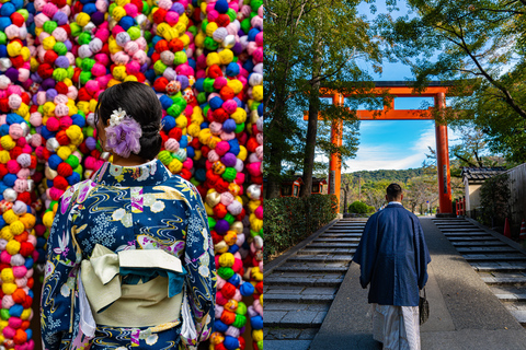Kyoto: Private Kimono Photoshoot for Couples and Solo