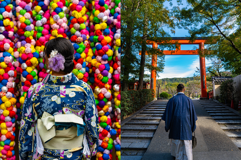Kyoto: Private Kimono Photoshoot for Couples and Solo