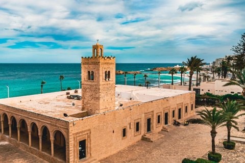 Vip Tour : El Jem, Kairouan, Monastir/Sousse|Pickup included 4️⃣Pick Up From : Tunis