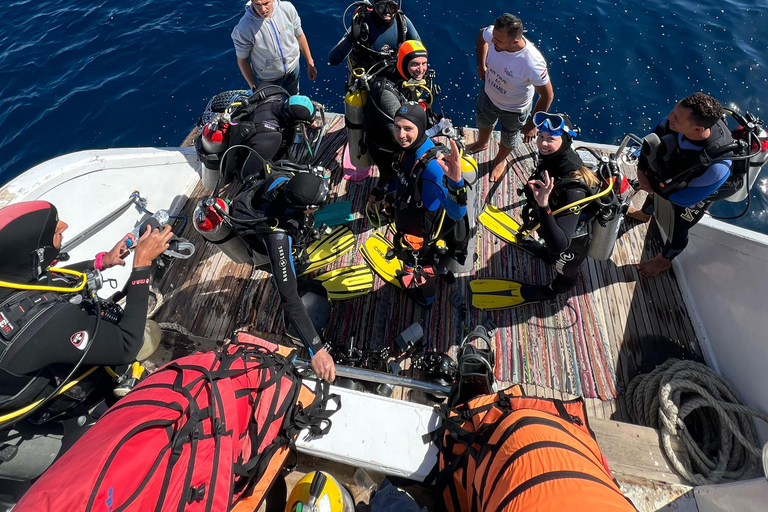 Sharm El Sheikh: Tiran Island Boat Diving & Snorkeling Intro Diving & Snorkeling – No Certification Required