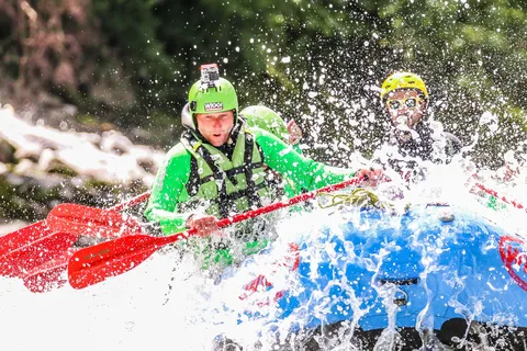 Imst: Rafting Imster Schlucht