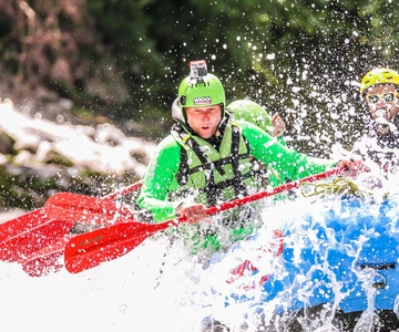 La ville d'Imst : Rafting Imster Schlucht