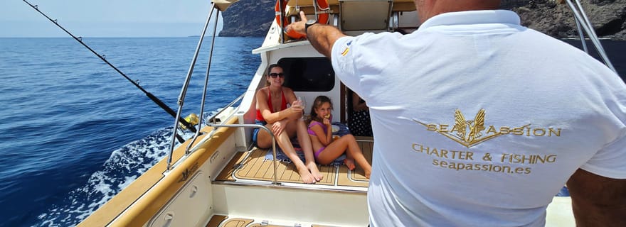 Depuis Playa San Juan : Observation des baleines, Gigantes et baie de Masca