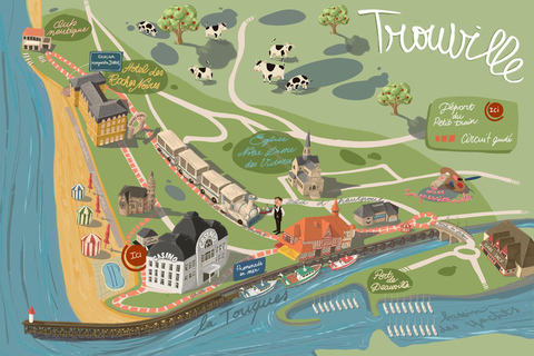 The little train of Trouville