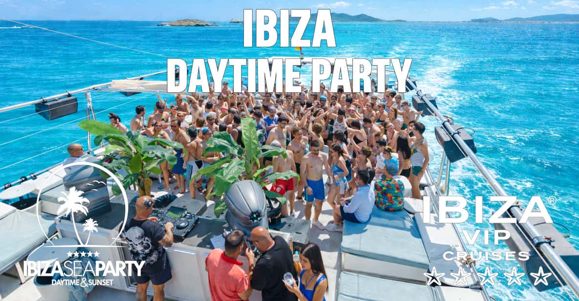 Afbeelding 0 van Ibiza: VIP-feest op een catamaran met DJ, open bar, paella en discotheken