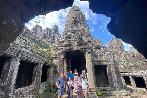 Siem Reap: Tour de 1 dia em Angkor com guia de turismo que fala francêsOpção 2: Tour em pequenos grupos