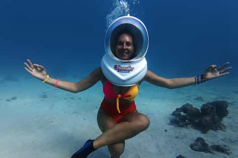 Underwater Walking Experience in Zanzibar,No Swimming Needed