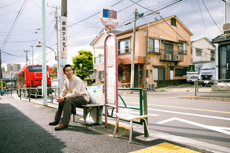 1-stündiges privates Fotoshooting in Tokio