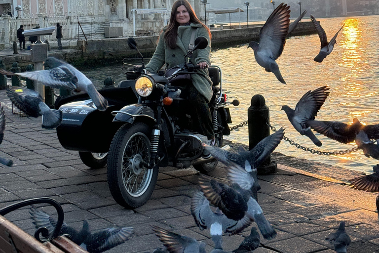 Istanbul:Sidecar Tour, Highlights,Hidden Gems & 2 Continents