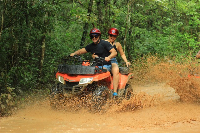 Visit Cancun ATV, Zipline, and Cenote Swim Adventure with Lunch in Cancún