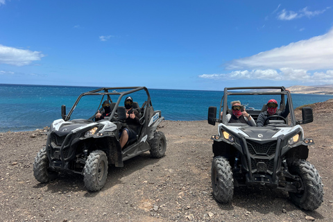 Fuerteventura: Can am buggy-upplevelse Costa CalmaFamiljeupplevelse med Can am buggy