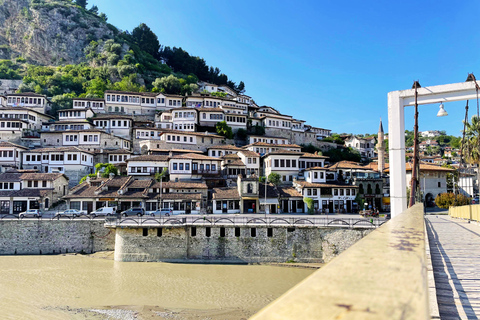 From Tirana: Sinec Waterfall Berat UNESCO Belsh Day Trip
