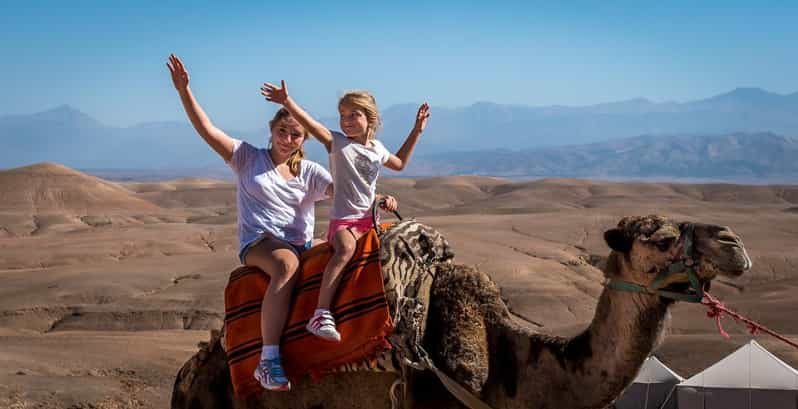 Da Marrakech: giro a cavallo nel deserto di Agafay al tramonto - bivouac