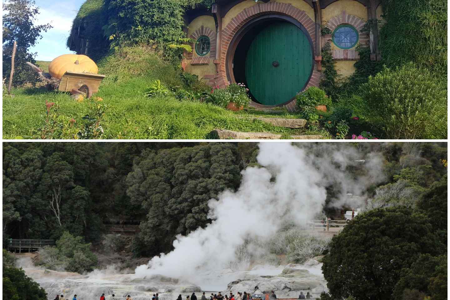 From Auckland: Hobbiton & Rotorua Tour with Lunch at Te Puia - Hobbiton Movie Set and Rotorua One-Way Tour