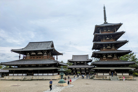 From Osaka: Horyuji Temple and Mount Ikoma Day Tour
