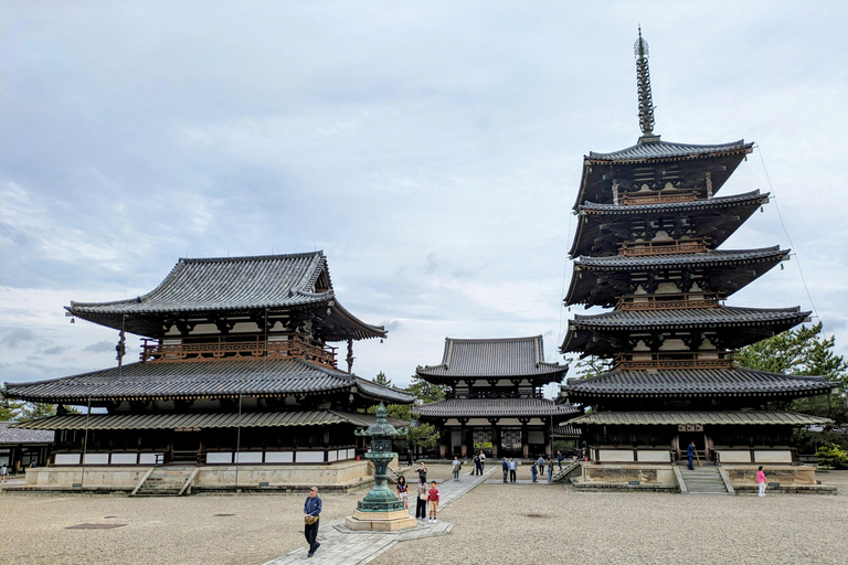 From Osaka: Horyuji Temple and Mount Ikoma Day Tour