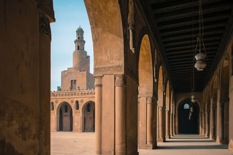 Excursão ao património do Cairo: Palácio Dourado, mesquita mais antiga com almoçoTour particular com ingresso e almoço