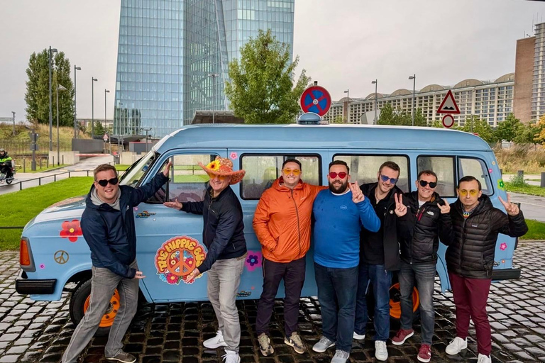 Frankfurt: Sightseeingtur med hippie-buss