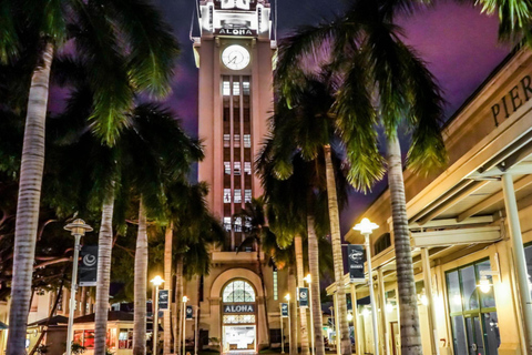 Honolulu: Downtown Ghostly Night Marchers Walking Tour (Visita guiada nocturna de los fantasmas del centro)