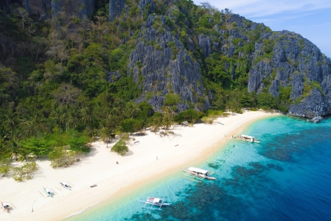 Palawan: Avontuur met doejong kijken en snorkelen op een eiland