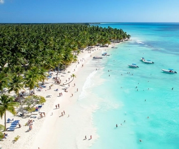 De Punta Cana: Viagem de 1 dia à Ilha Saona com almoço em buffet