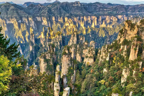 Zhangjiajie:Highlights Tour w/Glass BridgeCable car&Elevator Pick up location: Hotels at Wulingyuan