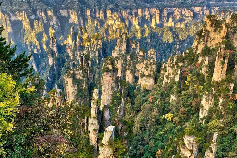 Zhangjiajie:Highlights Tour w/Glass BridgeCable car&Elevator Pick up location: Hotels at Wulingyuan