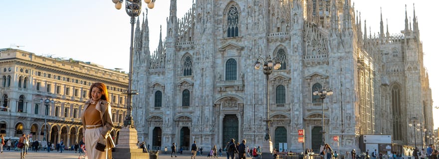 Milan : Place du Dôme et Galerie Séance photo privée