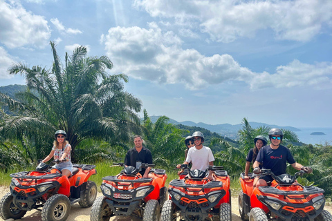 Från Phuket: Natursköna ATV-vägar med utsikt över Karon och Patong1 timmes bilresa