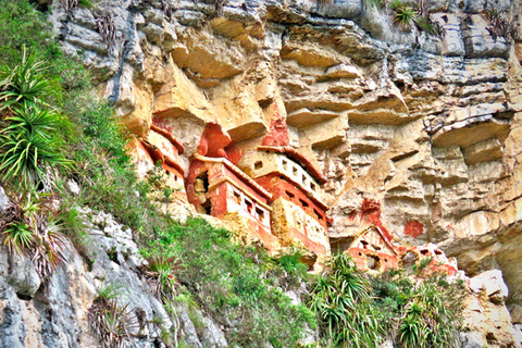 Chachapoyas: Mausoleos de Revash y Museo de Leymebamba