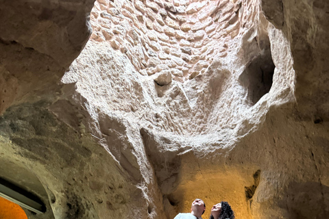 Capadocia : Tour de la ciudad subterránea con experiencia alfarera