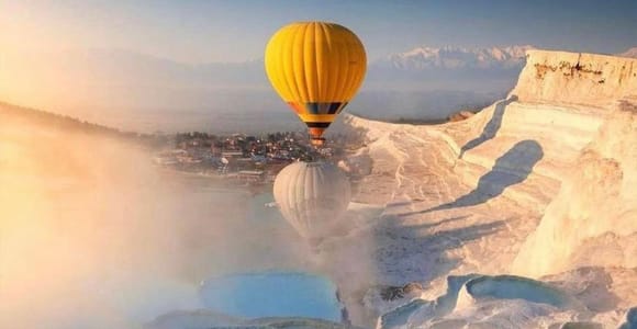 Heißluftballonfahrt über Pamukkale ab Antalya, Alanya, Side