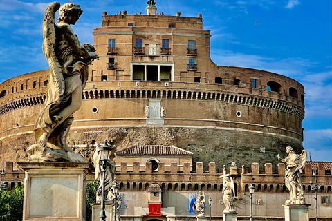 Castel Sant'Angelo - De tombe van Hadrian Privé rondleidingRome: 2 uur durende privétour Castel Sant'Angelo