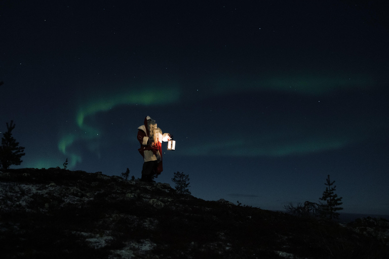 Levi: Santa's Cabin Visit with Snowmobile or Husky Sled Ride