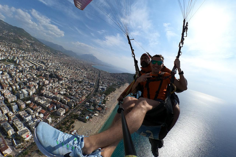 From Antalya, Side, Alanya: Paragliding Experience in Alanya From Side With Transfer